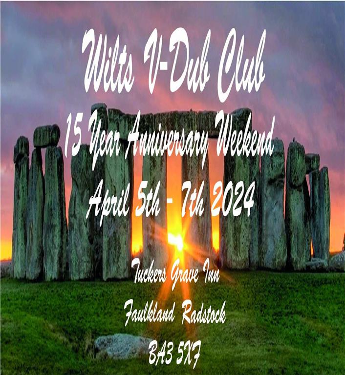Wilts V-Dub Club 15th Anniversary Weekend Camp-Out & April Club Meet
